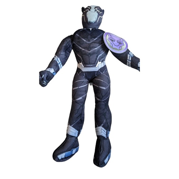 24" Black Panther Stuffed Toy Marvel Brand Plush - Picture 1 of 3